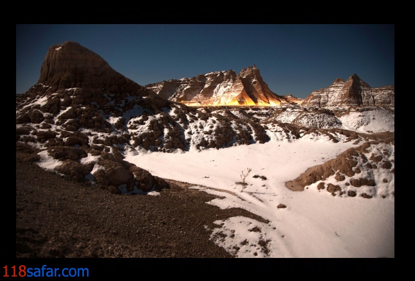 زیباترین مناظر طبیعی آمریکا در زمستان