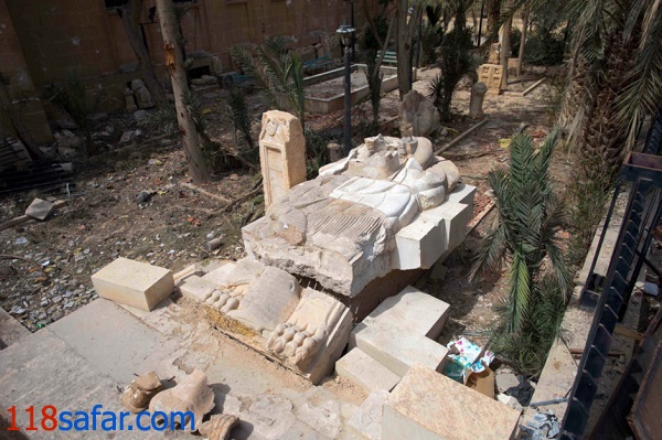 باقیمانده ای از تاریخ در پالمیرا!