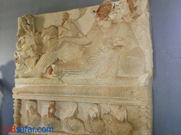 باقیمانده ای از تاریخ در پالمیرا!